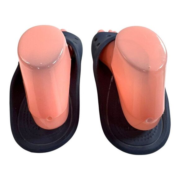 Crocs Baya Slide Sandal Mens 6 Womens 8 Solid Black Lightweight Water Friendly - Picture 8 of 10